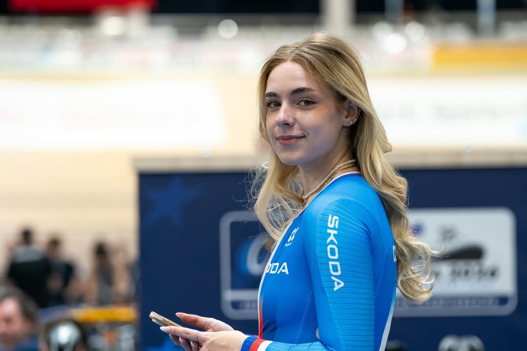 捷克场地自行车 美女 Sára Peterková 私下美照