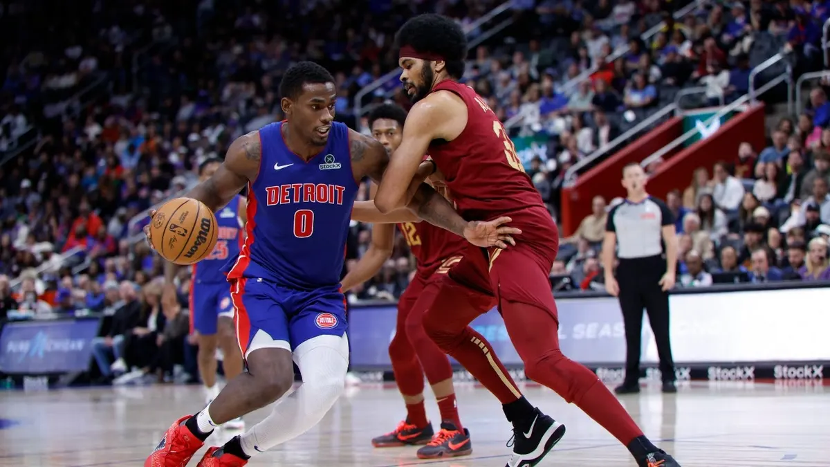 NBA 季后赛活塞战胜骑士拿下G1