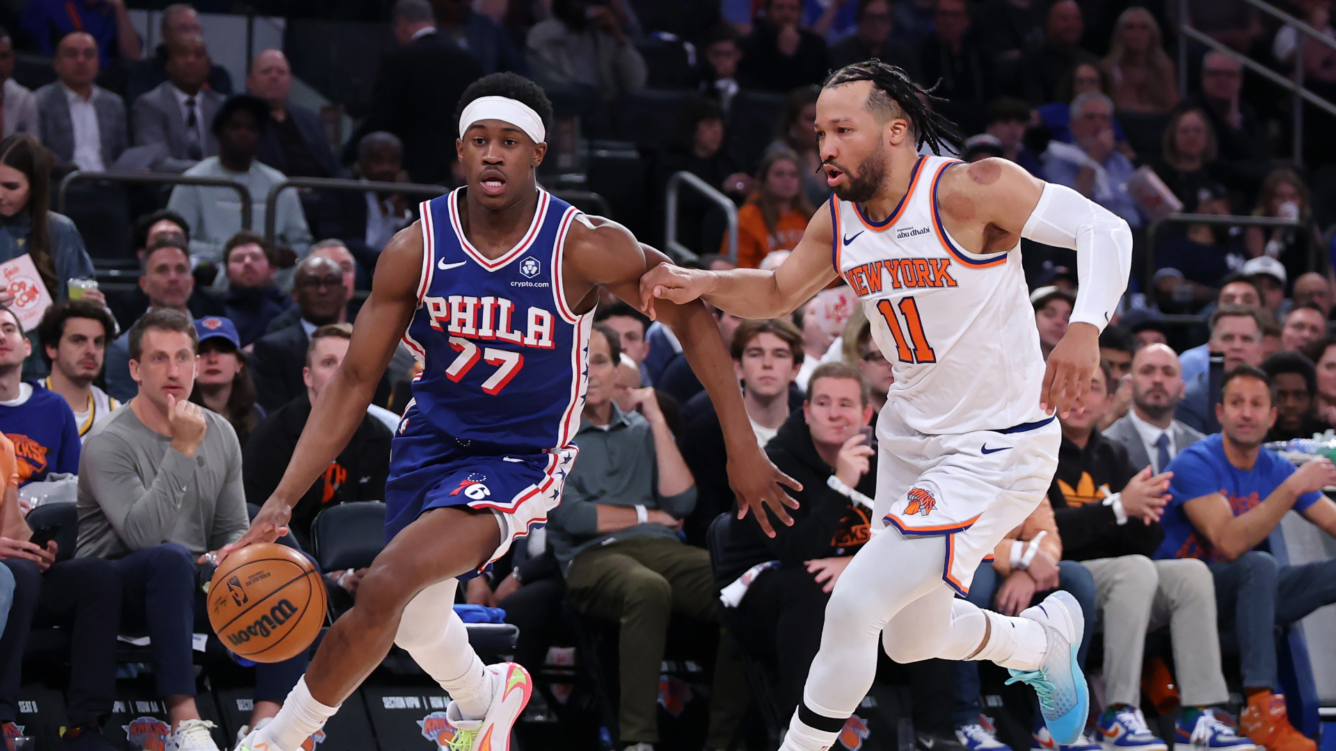 NBA 尼克斯捍卫主场再次战胜76人